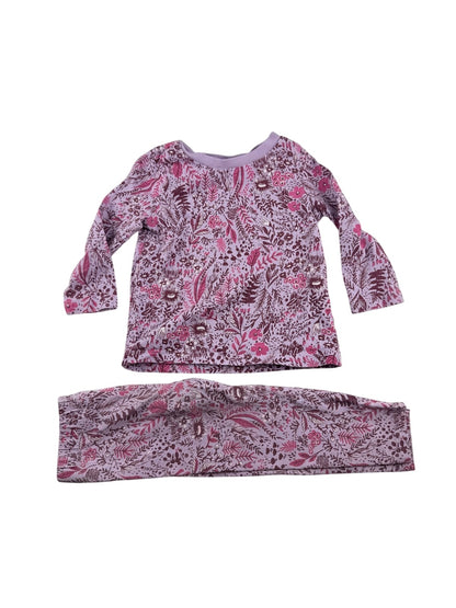 Joe Fresh Floral Purple Pajamas 18-24M