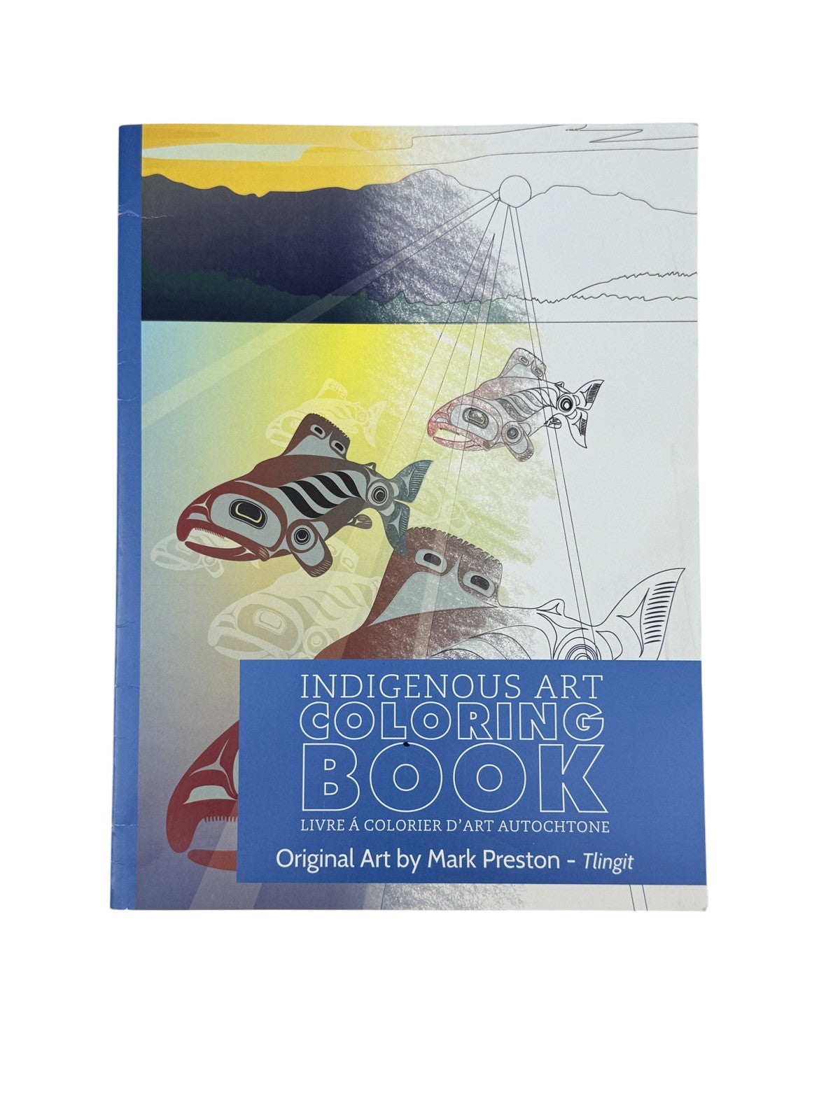 Mark Preston Indigenous Art Coloring Book