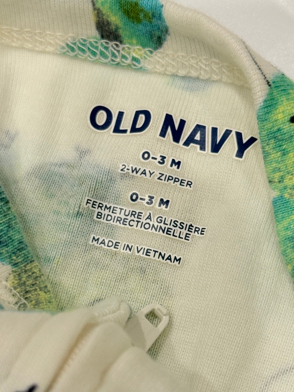 Old Navy Caterpillar Footed Sleeper 0-3M
