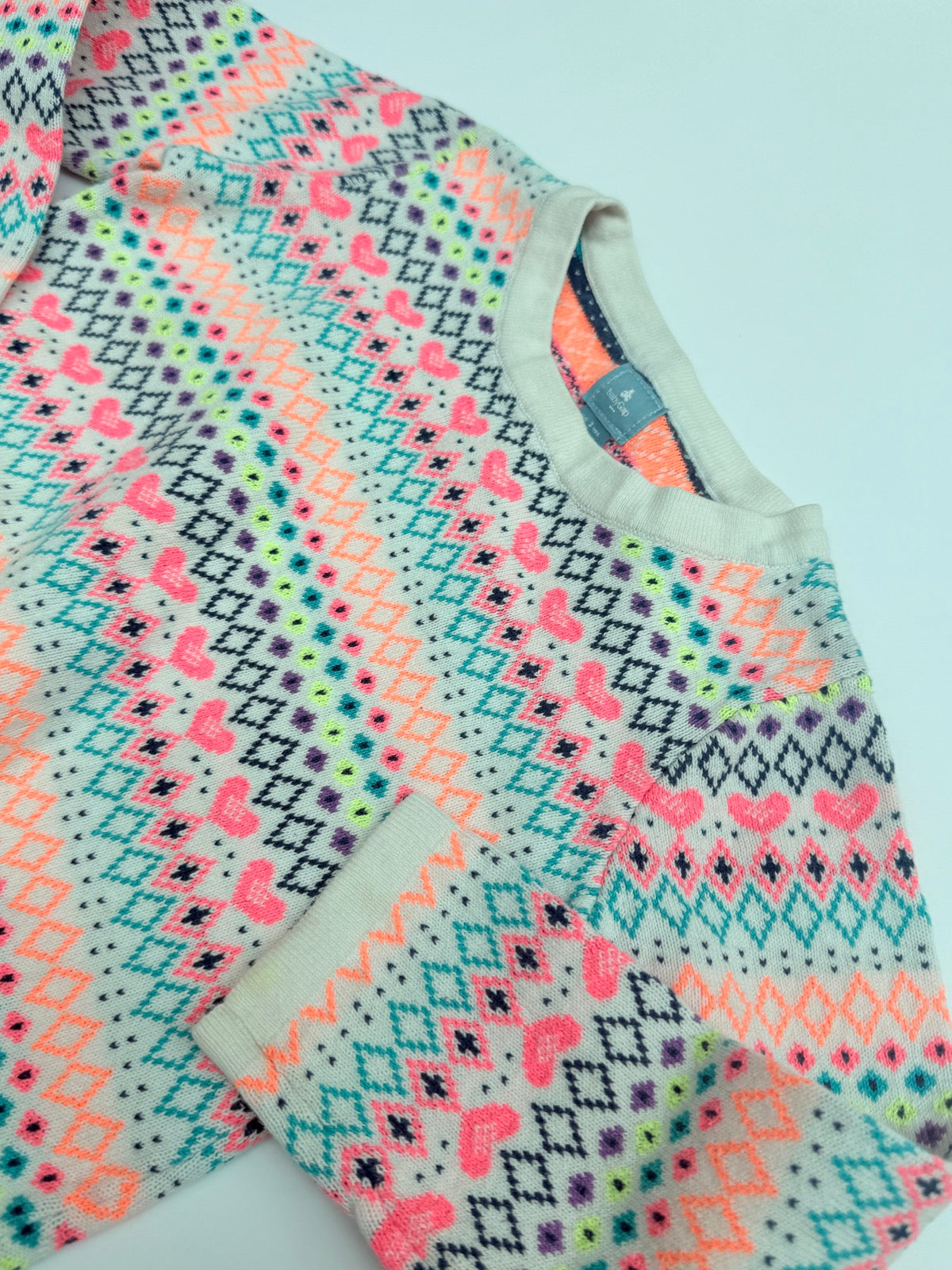 babyGap Fair Isle Sweater Dress 3T
