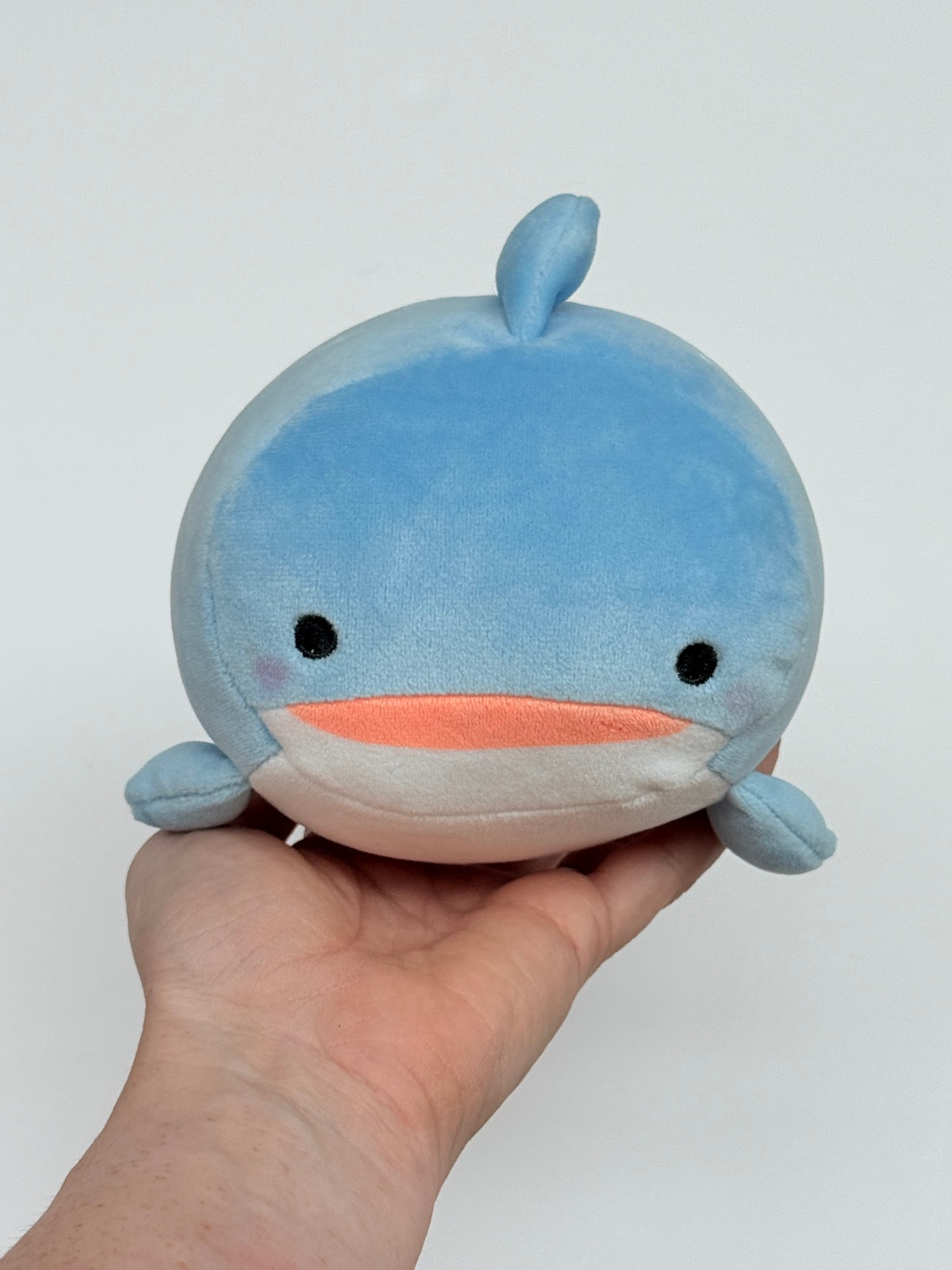 Blue Whale Plush Stuffed Animal Toy