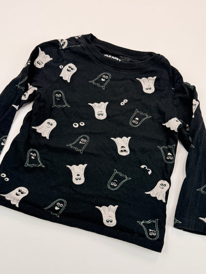 Old Navy Ghost Print Long Sleeve T-Shirt 3T