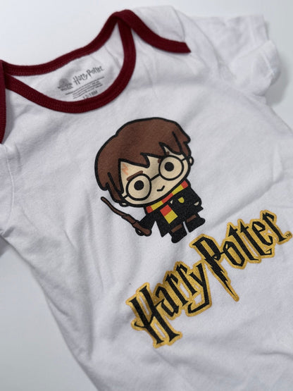 Harry Potter White Chibi Bodysuit 12-18M