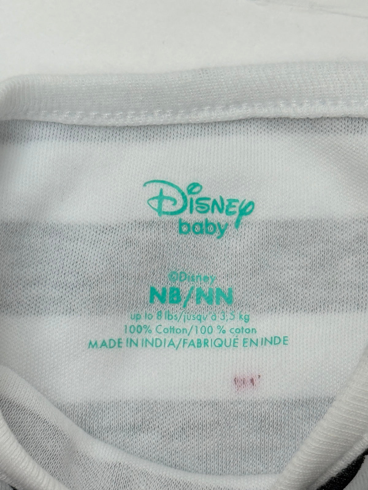 Disney Baby Striped Bodysuit NB