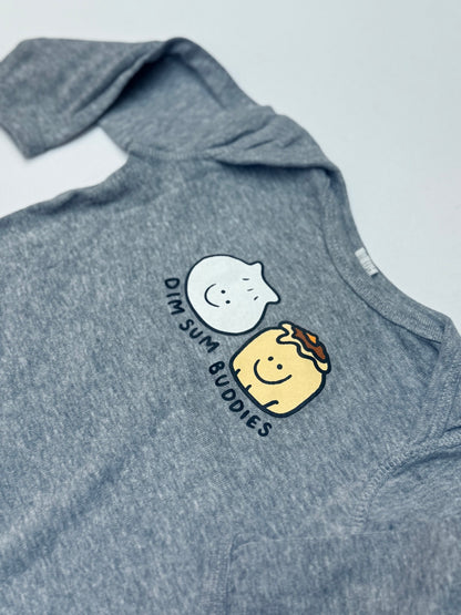 Too Funny Dim Sum Buddies Onesie 12M