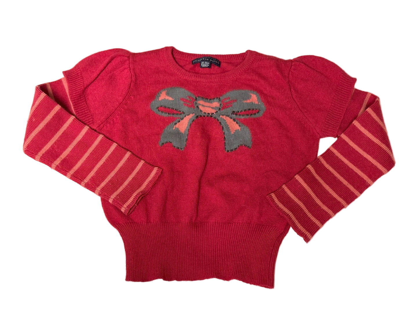 Pumpkin Patch 12-18m Bow Knit Sweater