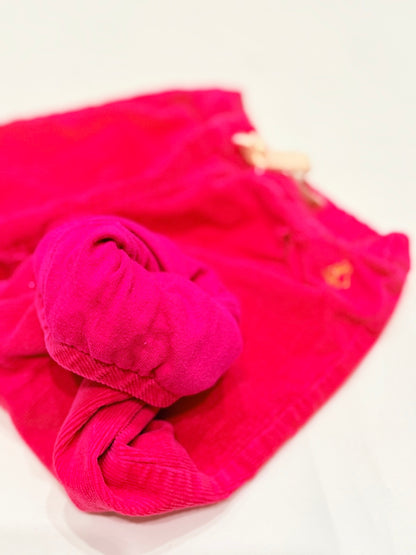 Petit Bateau Pink Corduroy Pants 18m