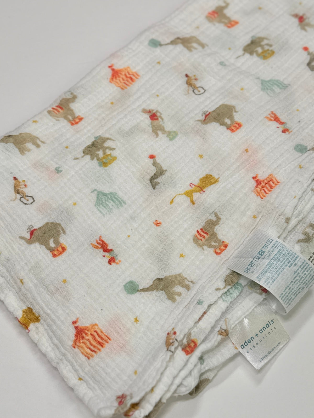 Aden + Anais Circus Muslin Swaddle Blanket