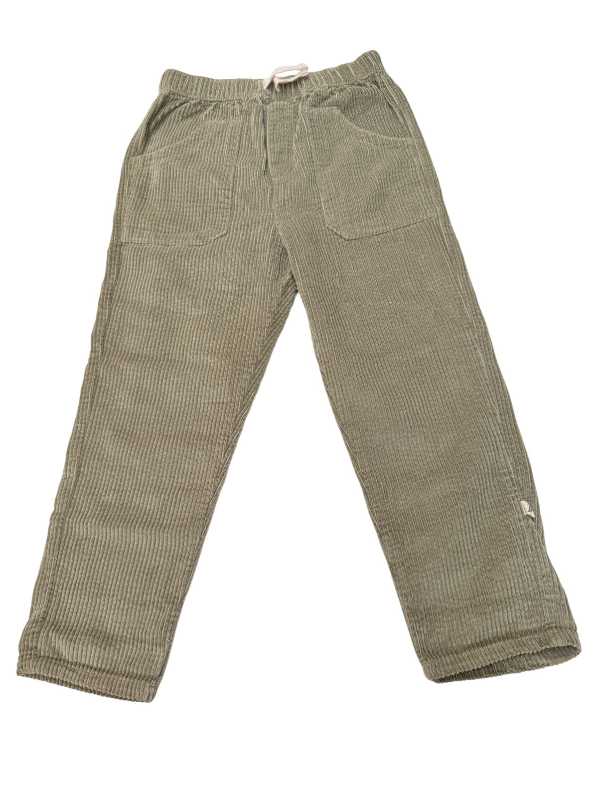 Easy-Peasy Olive Corduroy Pants 5T