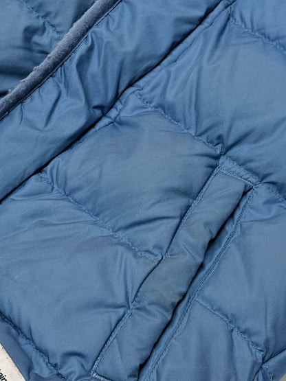 Mountain Equipment Co-op Down Blue Hooded Puffer Jacket Size 4