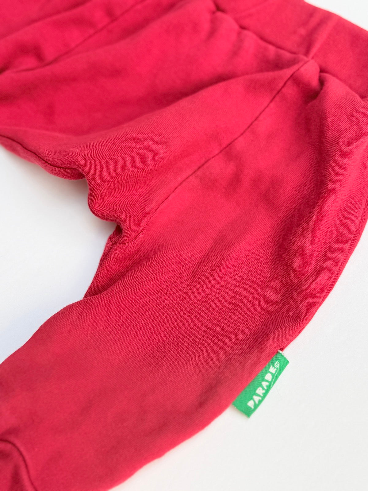 Parade Organic Red Harem Pants 3-6m