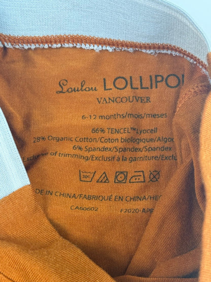 Loulou Lollipop Rust Joggers 6-12M