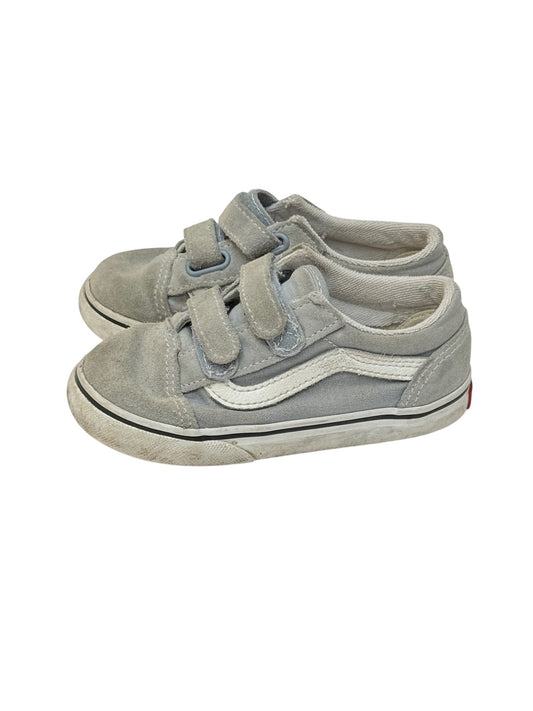 Vans Old Skool V Gray Toddler Sneakers Size 9T