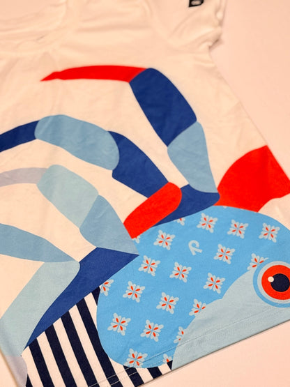 Reima Vauhdikas Crab T-Shirt Size 5Y