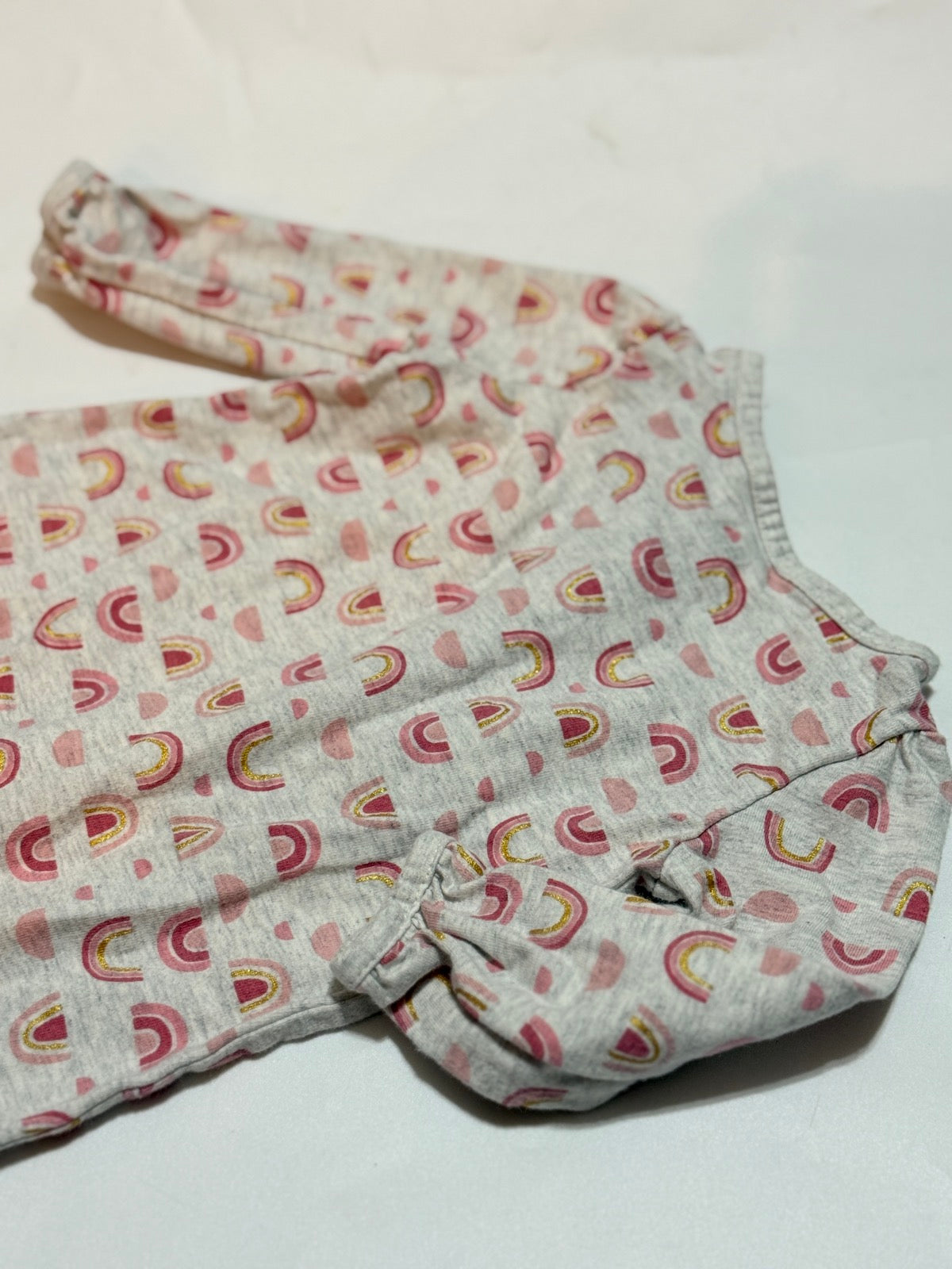Carter's Rainbow Print Romper 6-9M