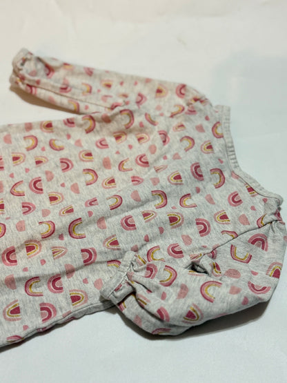 Carter's Rainbow Print Romper 6-9M