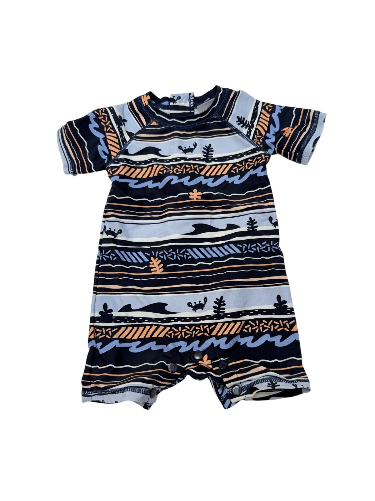 Souris Mini Ocean Print Swim 3/6M