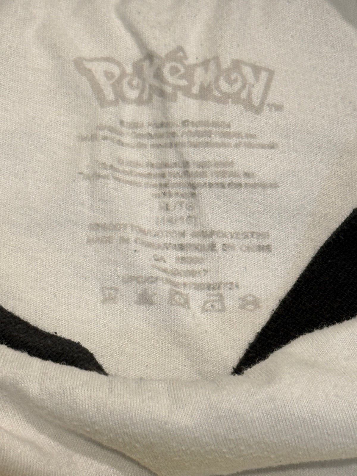 Pokemon Pikachu Raglan T-Shirt L 14/16