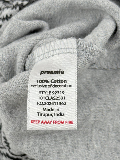 Yoga Sprout Gray Aztec Print Sleep Sack Preemie