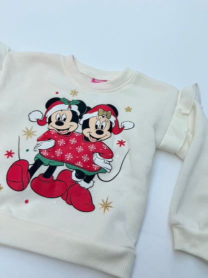 Disney Junior Minnie Christmas Sweatshirt 3T
