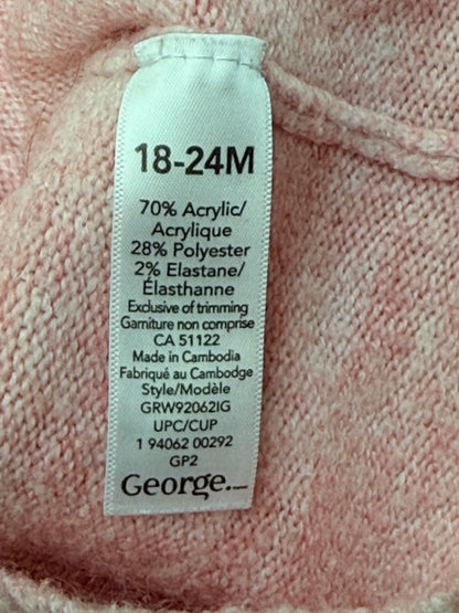 George Baby Pink Cloud Sweater 18-24M