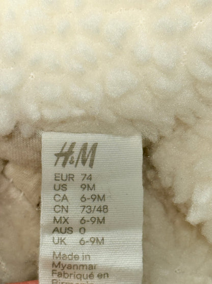 H&M Cream Sherpa Fleece Jacket 6-9M