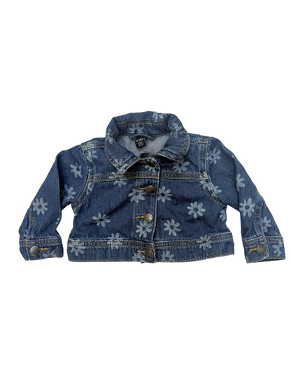 Joe Fresh Floral Denim Jacket 6-12M