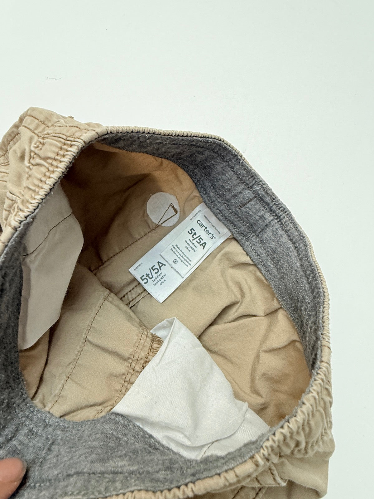 Carter's Khaki Jogger Pants Size 5T