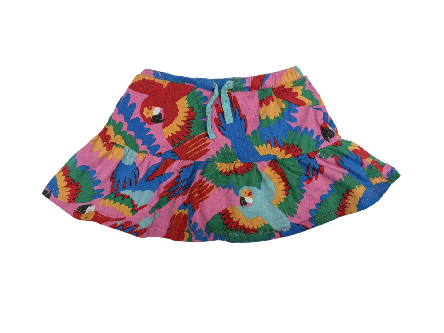 Mini Boden Parrot Print Shorts 4-5Y
