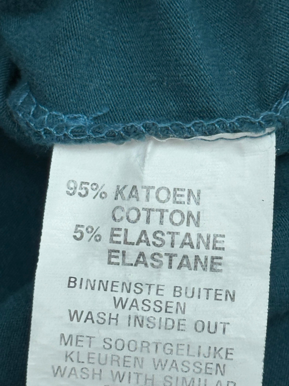 BuisjesEnBeugels.nl Teal Snap-Front Top 4T