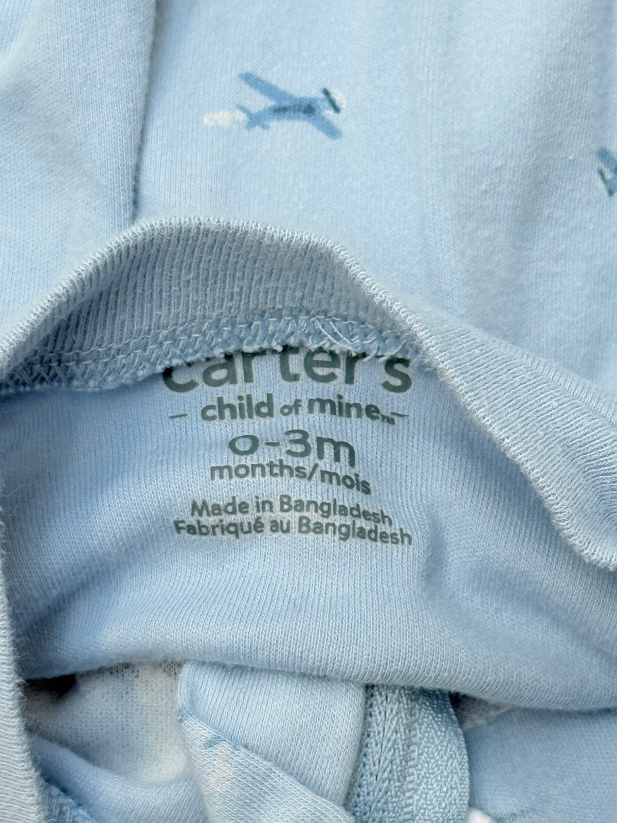 Carter's Little Brother Footed Sleeper 0-3M