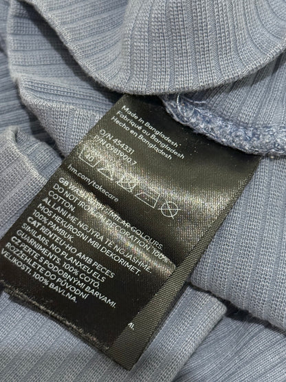 H&M Organic Cotton Ribbed Leggings 6-9M