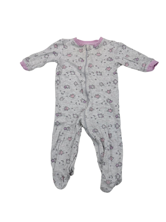 George Baby Owl Print Sleeper 6-12M
