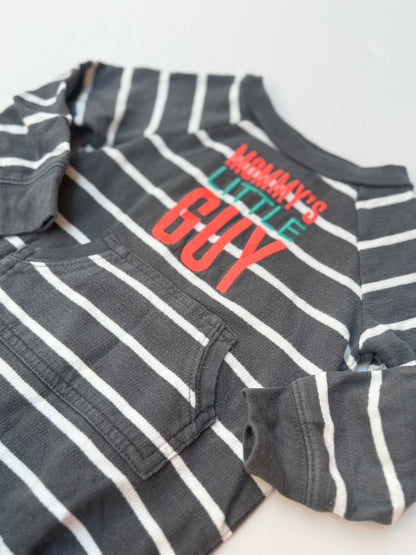 Simple Joys by Carter's Striped Romper 12M