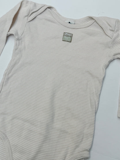 Absorba Striped Long Sleeve Bodysuit Size 3Y