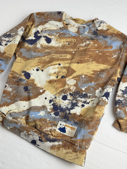 H&M Abstract Print Sweatshirt Size 2-4Y