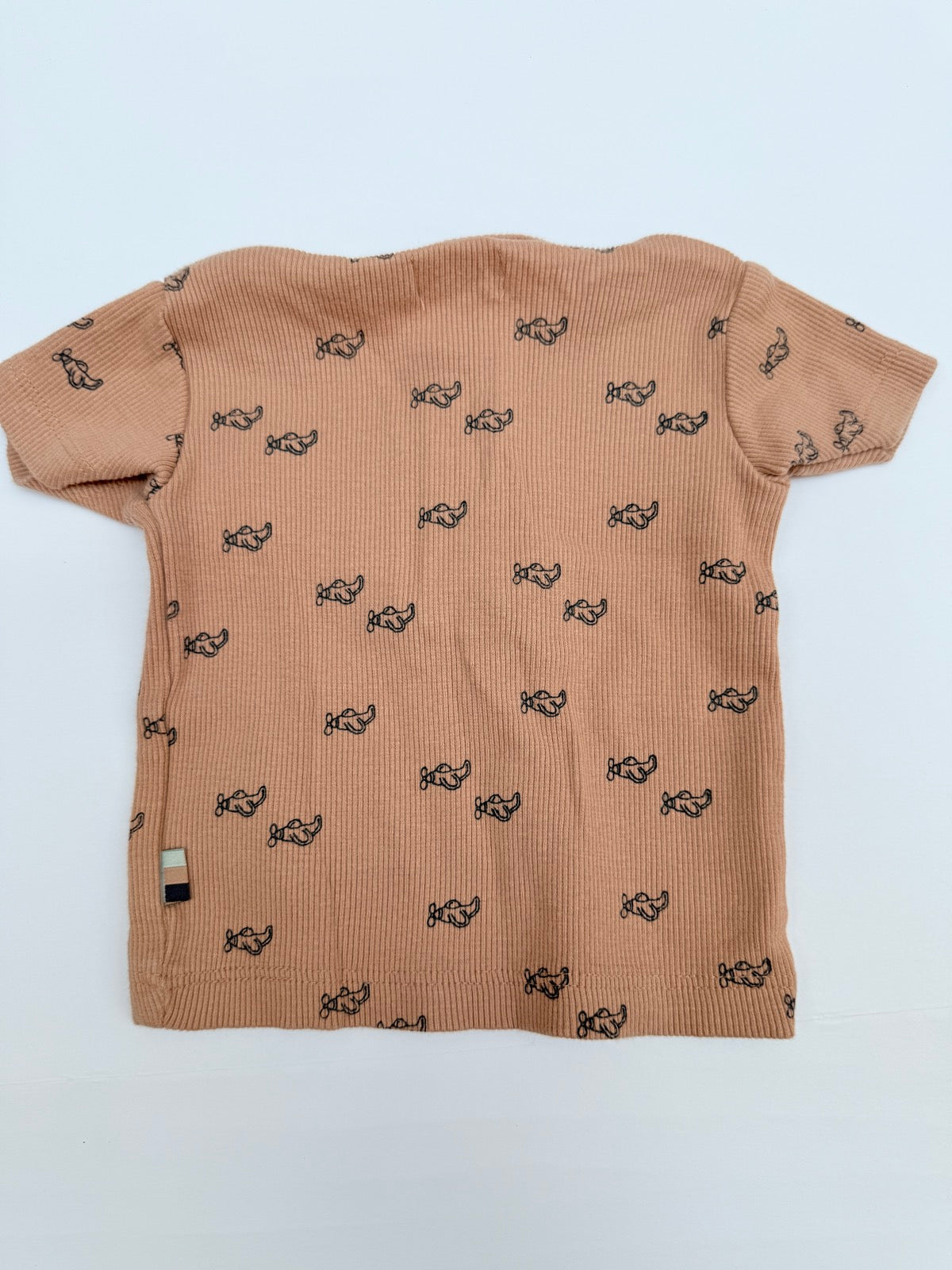 Dirkje Airplane Print Ribbed Shirt 3M