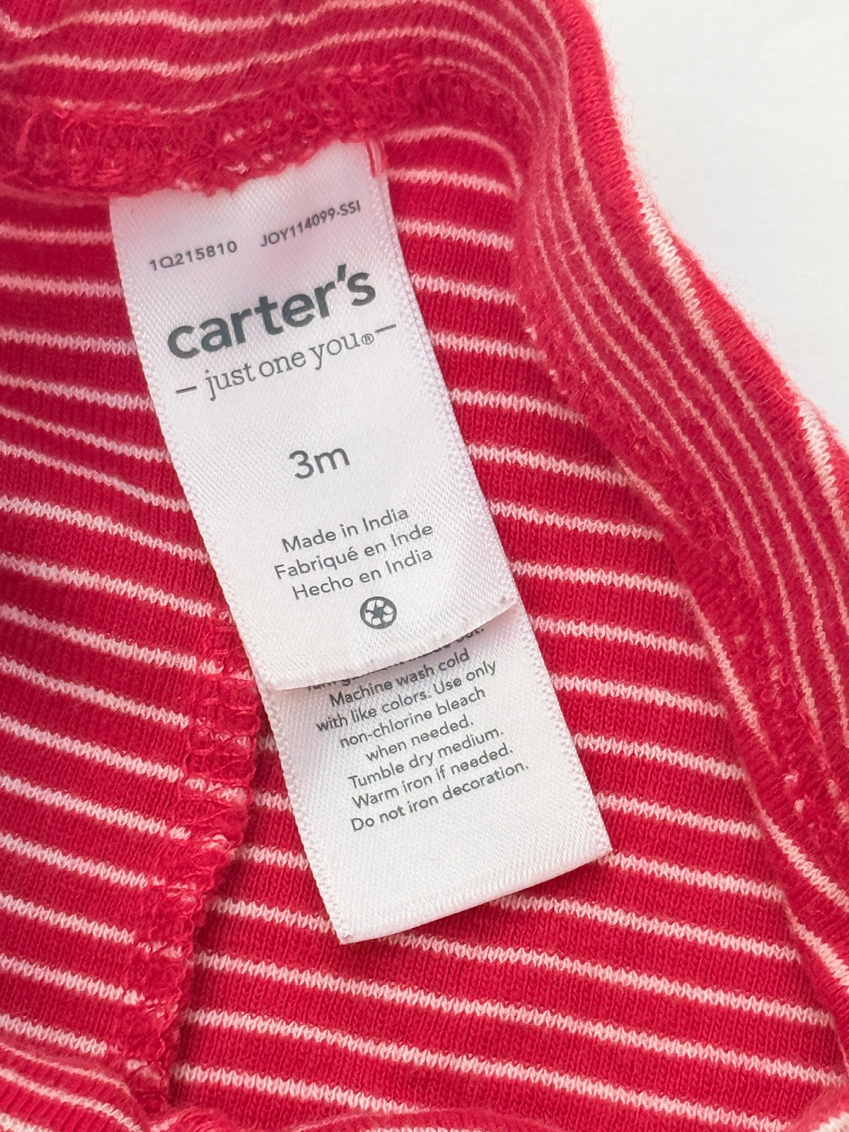 Carter's Just One You Striped Pants 3M