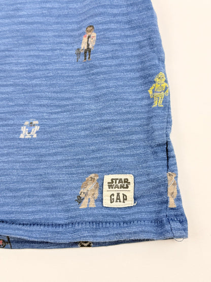 Gap Star Wars Blue Pocket T-Shirt Size S