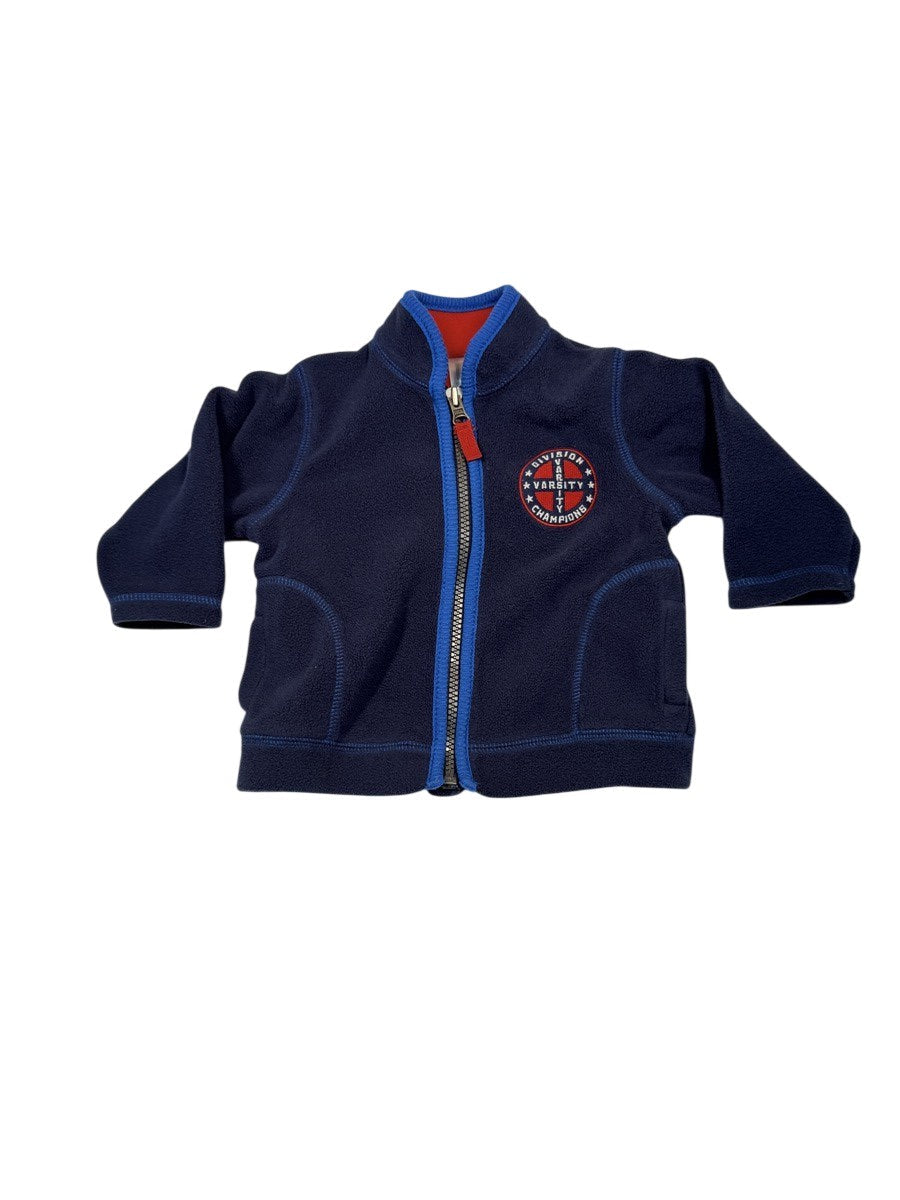 Carter's Varsity Fleece Zip Hoodie 6 Months