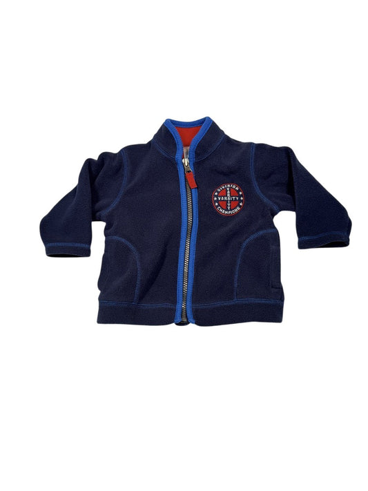 Carter's Varsity Fleece Zip Hoodie 6 Months