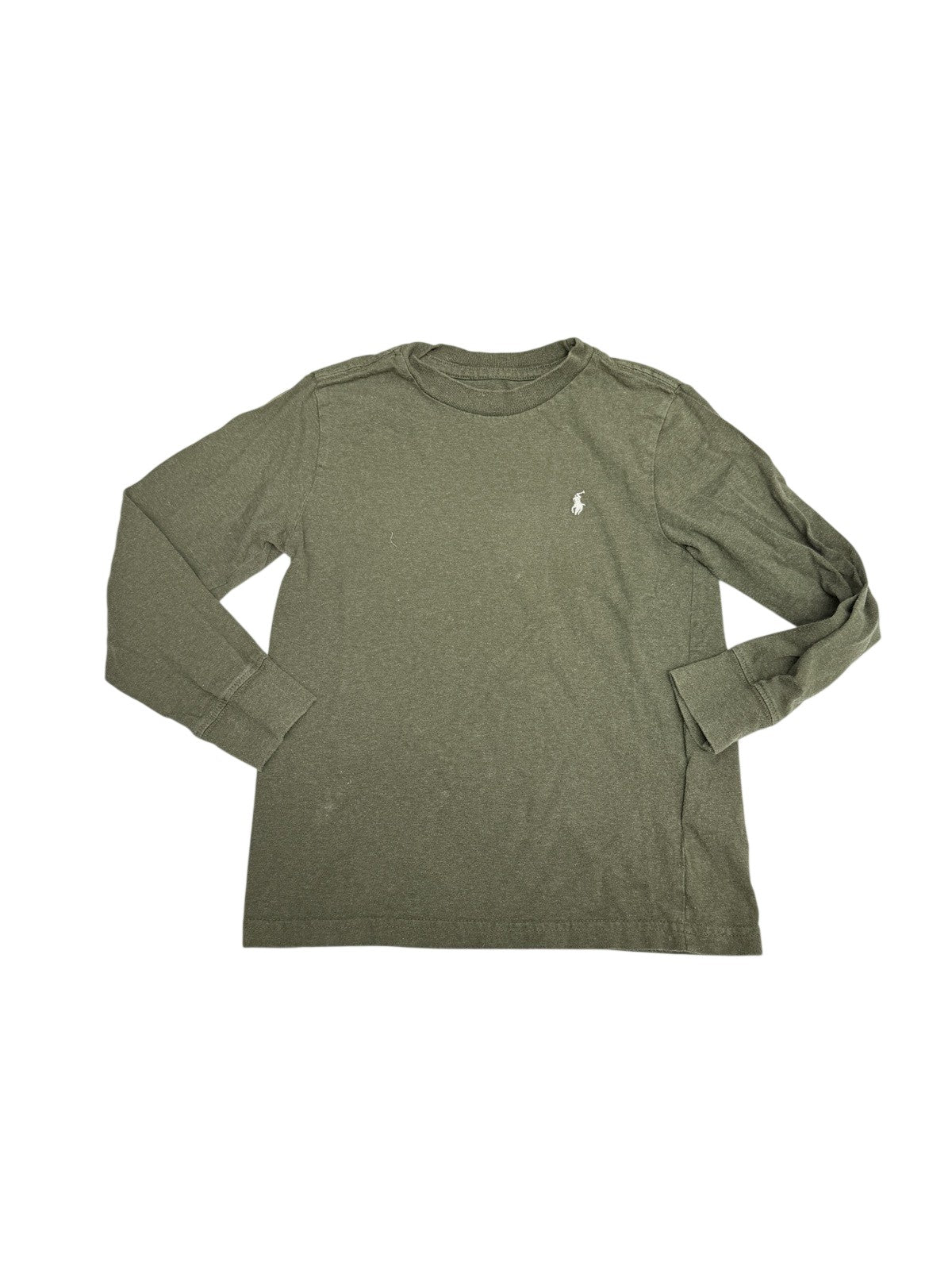 Polo Ralph Lauren Olive Long Sleeve Tee Size 5
