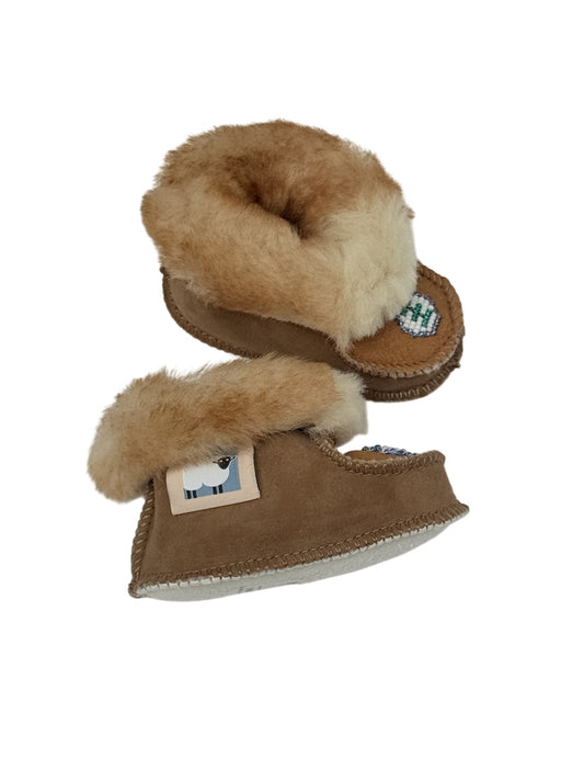 Brand New Lambskin Specialties Shearling Infant Bootie US2