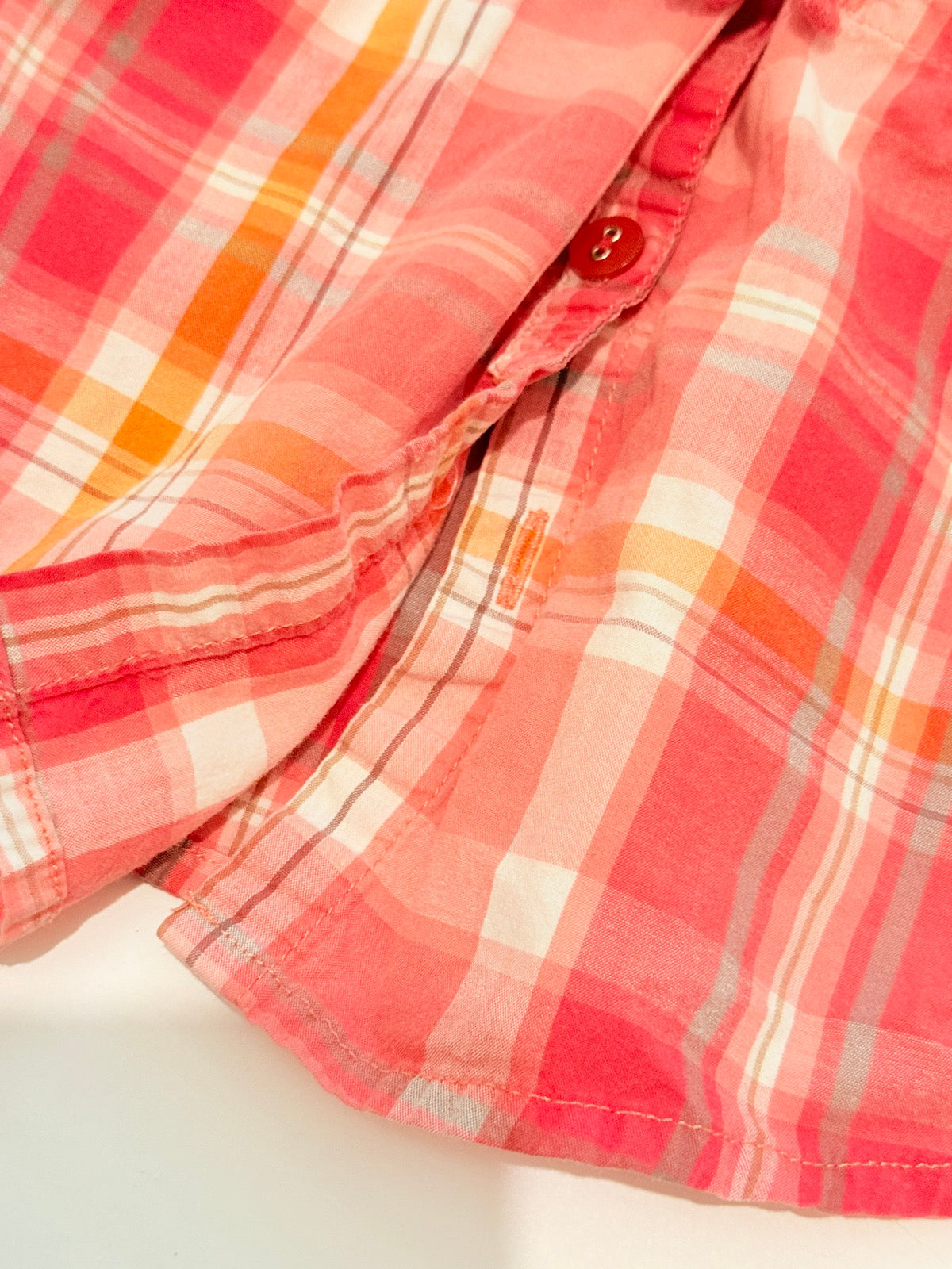 Zara Baby Plaid Shirt Dress 9-12M