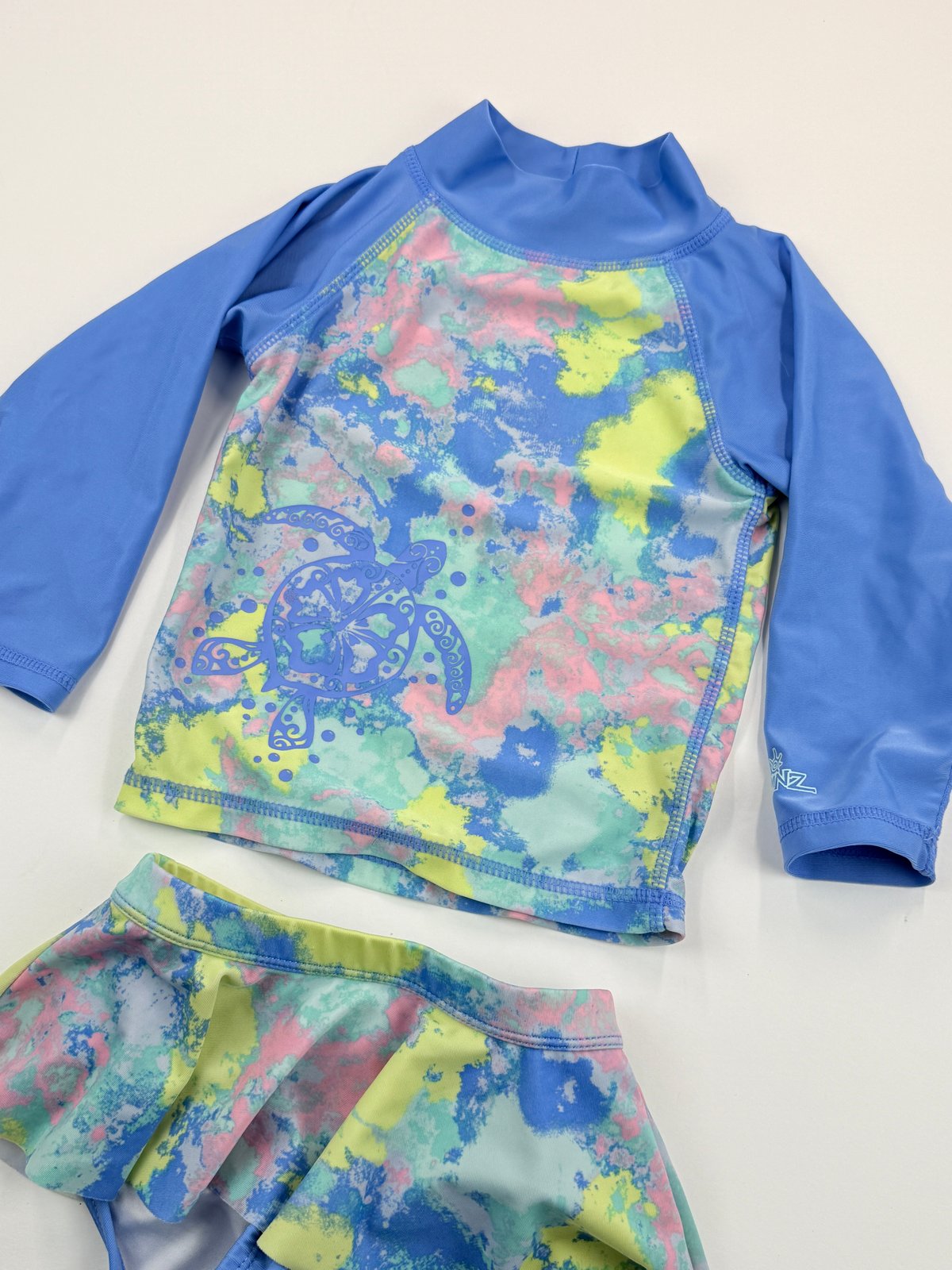 UV Skinz Turtle Swimsuit Set 2T