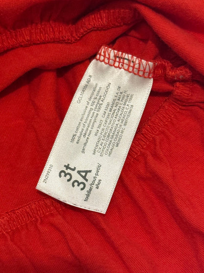 Carter's Red Loved Heart Top 3T