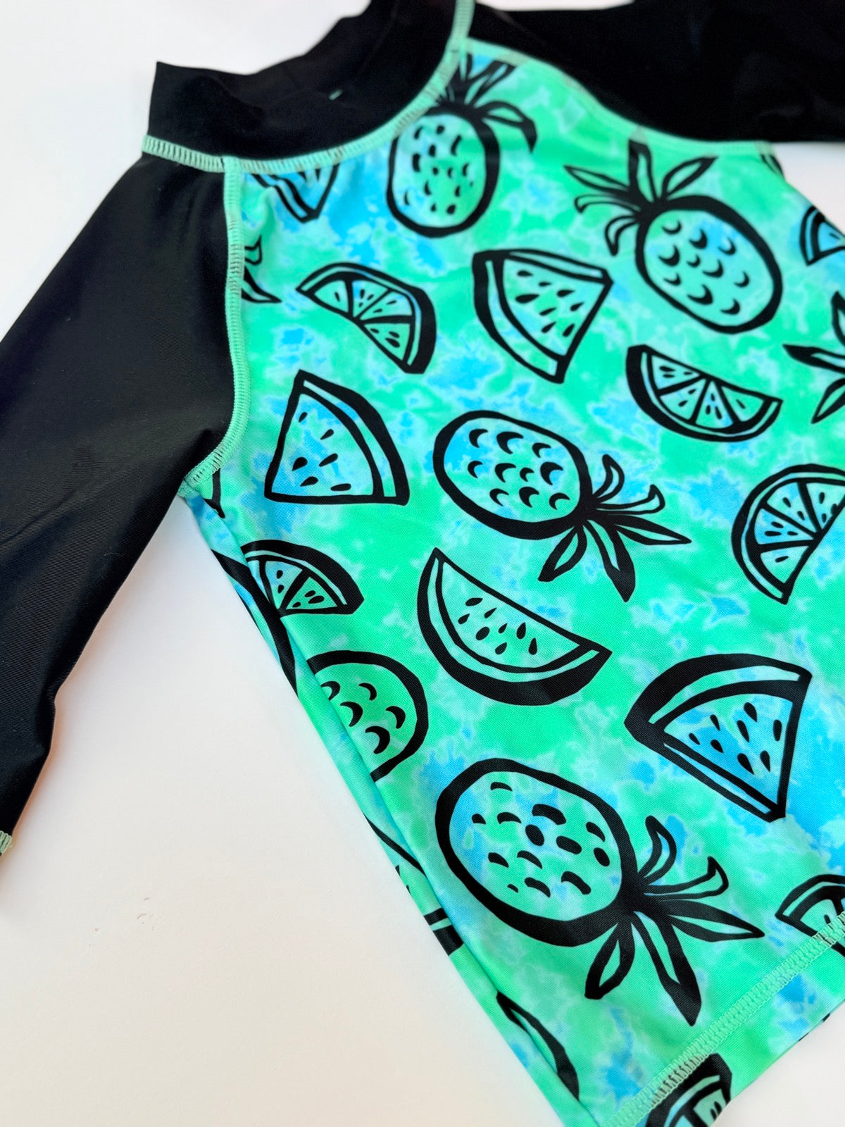 H&M Fruit Print Rash Guard 3 4T