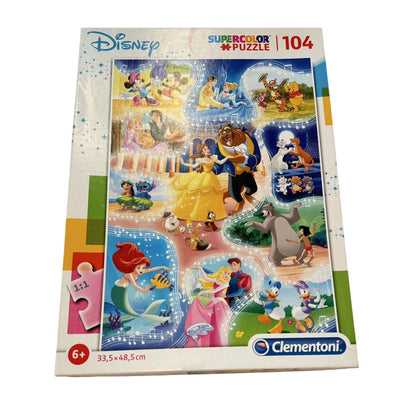 Clementoni Disney Supercolor 104-Piece Puzzle