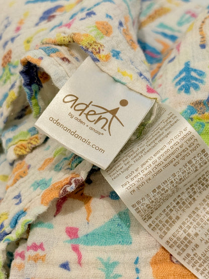 Aden + Anais Jungle Muslin Swaddle Blanket