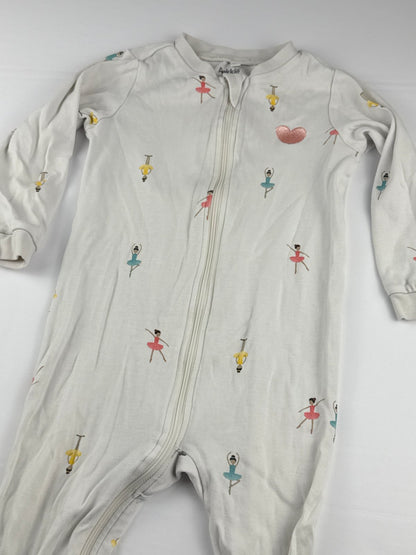 Pekkle Ballerina Zip Sleeper 18M